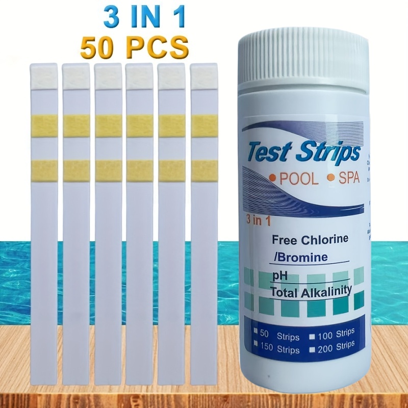 Water Testing Kit - Tiras Reactivas de Cloro y pH