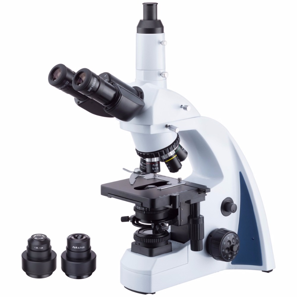 Amscope Microscope Compound 40X-1000X - AmScope Microscopio compuesto Trinocular Darkfield con