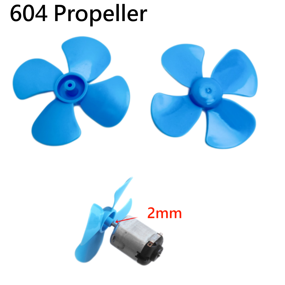 10 piezas de hélices de 4 aspa - Science Toys Diy reseña y precio