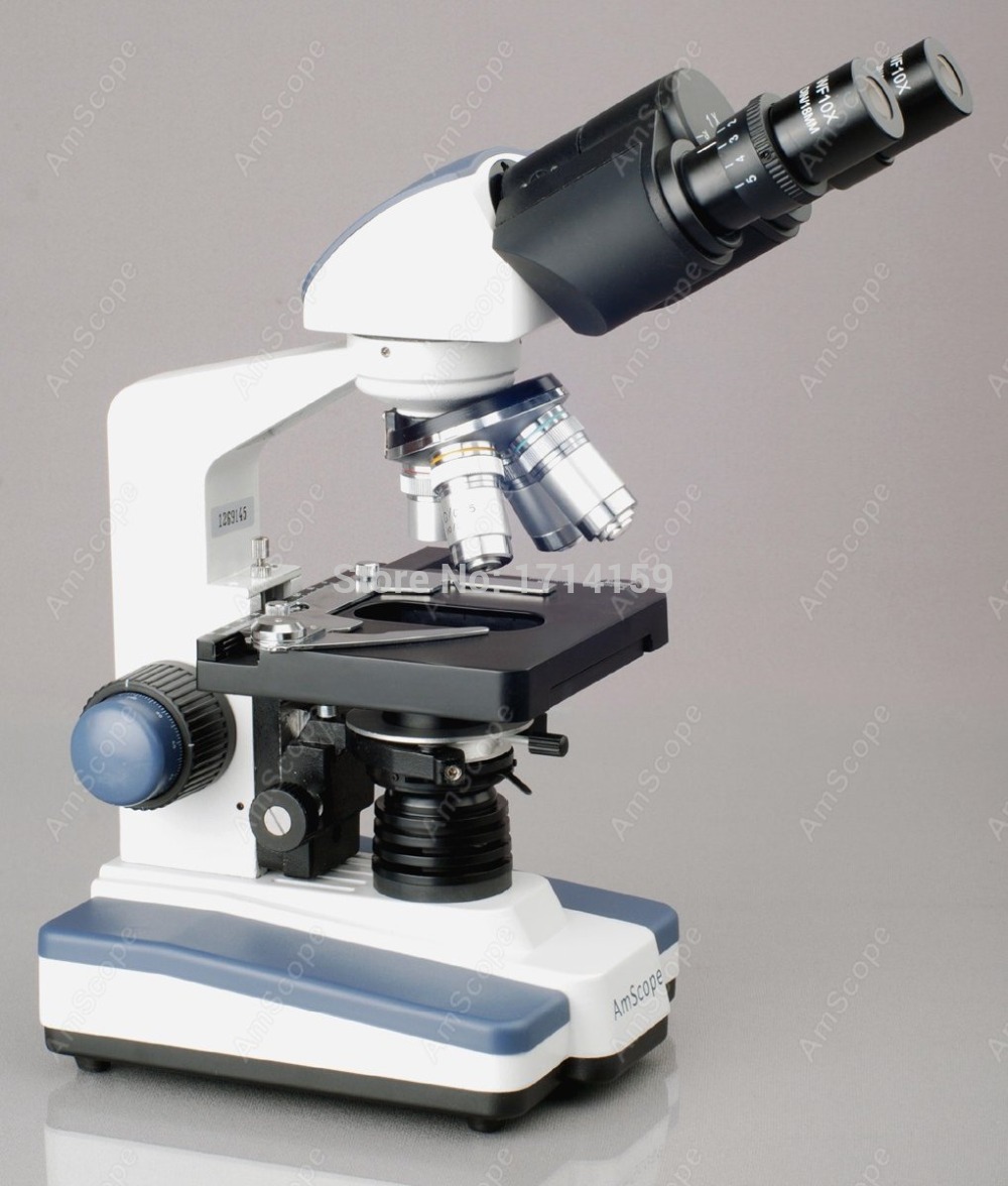 Microscopio Compuesto Binocula - Amscope Microscope Compound 40X-1000X reseña y precio