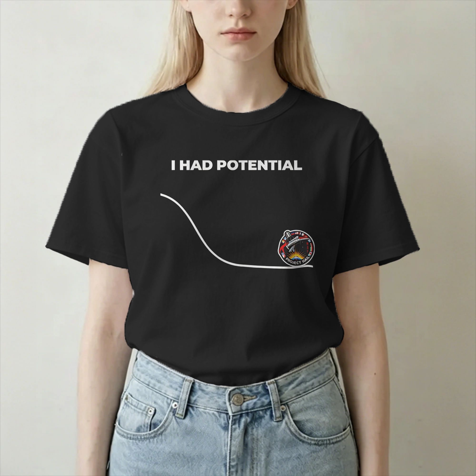 Camiseta de algodón con diseño - Science Project Physics reseña y precio