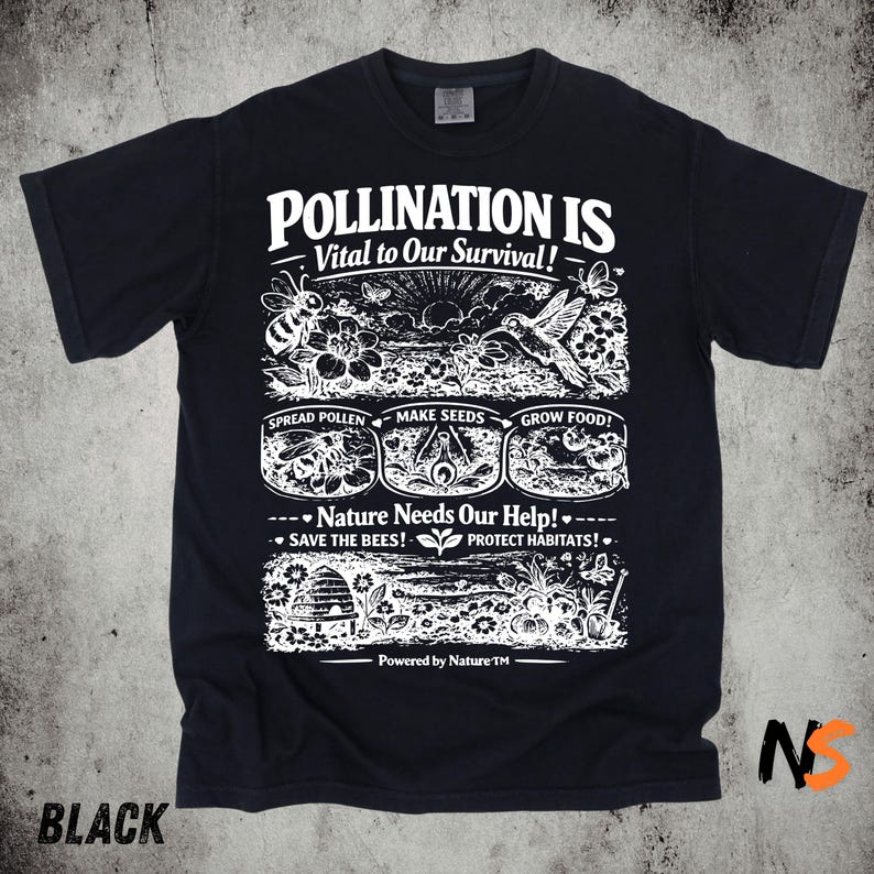 Camiseta vintage con estampado - Science Nature reseña y precio