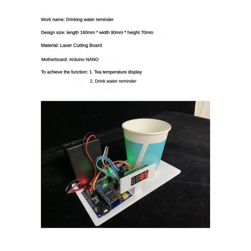 Robot recordatorio de agua y b - Science Nature reseña y precio