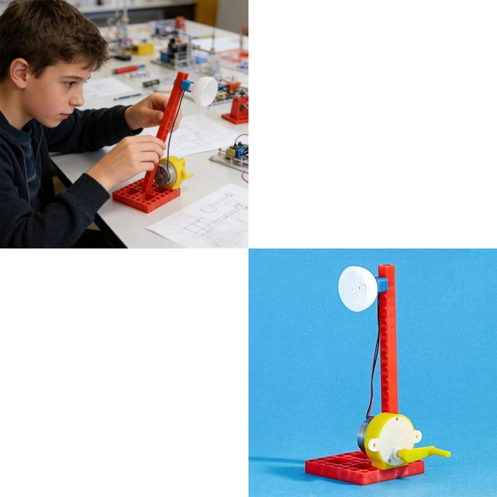 Generador mecánico manual educ - Science Project Physics reseña y precio