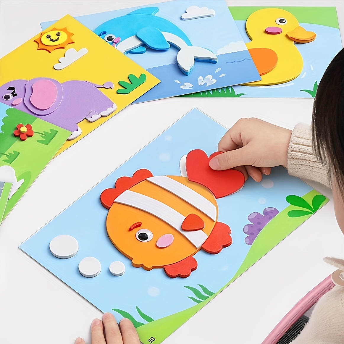 Pegatinas 3D para Niños, Desec - Science Project Diy reseña y precio