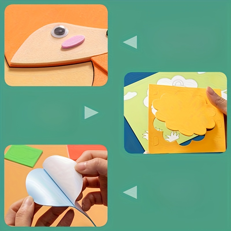 Pegatinas 3D para Niños, Desec - Science Project Diy reseña y precio